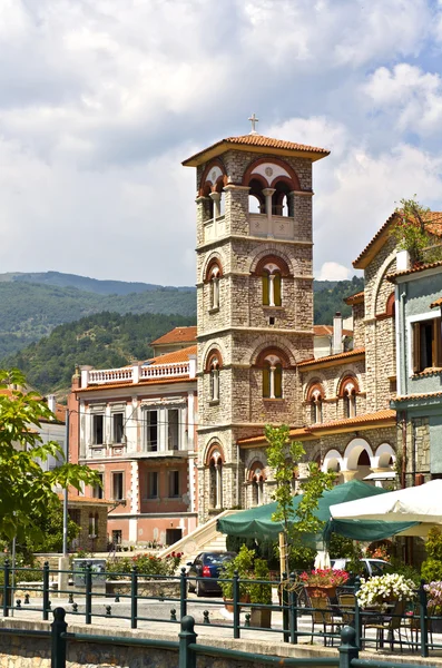 Antigua iglesia ortodoxa en la ciudad de Florina en Grecia — Foto de Stock