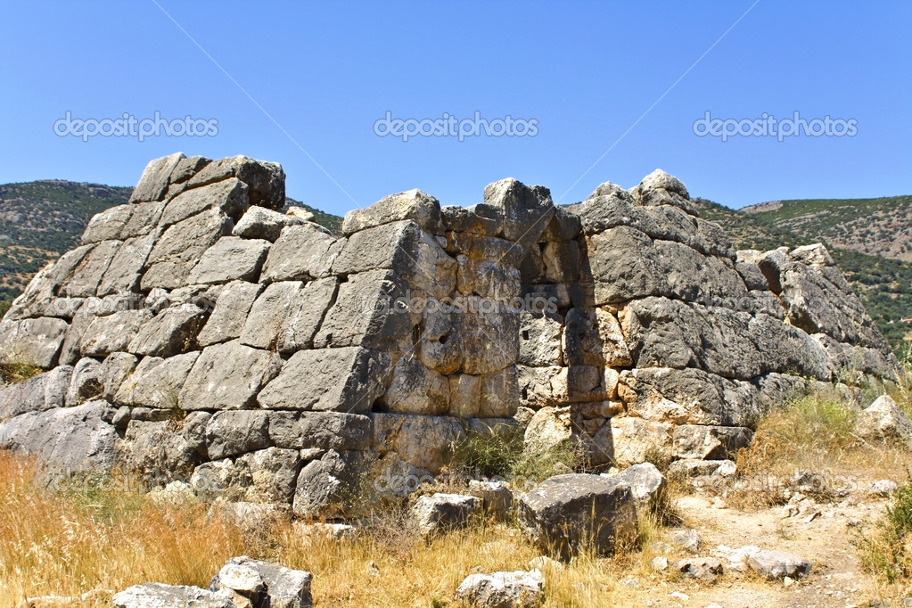 Ancient Greek pyramid — Stock Photo © Panos_Karas 13148081