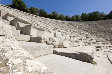 amfitiyatro epidaurus adlı peloponnese, Yunanistan