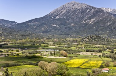 tipik peyzaj lefkada Adası'nda Yunanistan