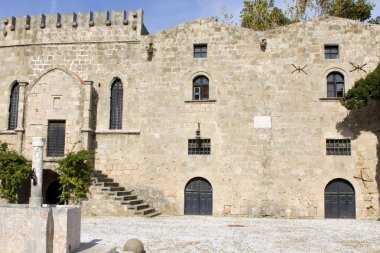 Ortaçağ kenti, Rodos Adası'nda Yunanistan