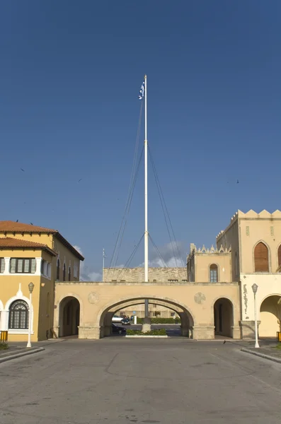 Hamnen i Rhodos, Grekland — Stockfoto