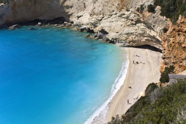 Porto katsiki beach lefkada Adası Yunanistan
