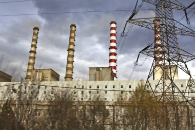 Kayılar (şehir), Yunanistan, kömür elektrik santrali