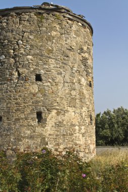 Rodos, Yunanistan eski yel değirmeni kalıntıları