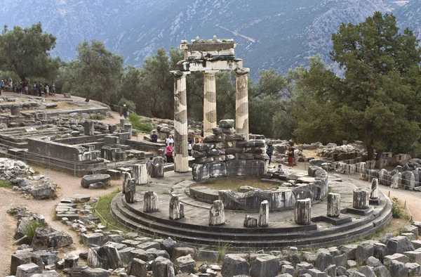 Delphi antigo na Grécia — Fotografia de Stock