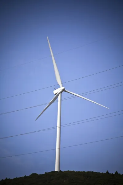 Electric power wind generator — Stock Photo, Image