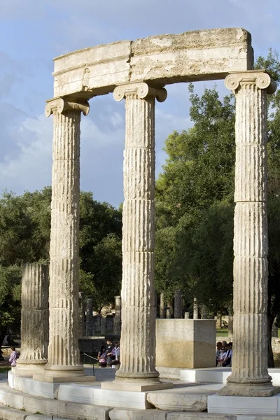 Antiga OLYMPIA EM GRÉCIA — Fotografia de Stock