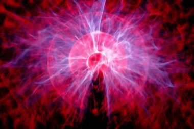 parçacık patlama hem sanatsal yaratım arka planı için