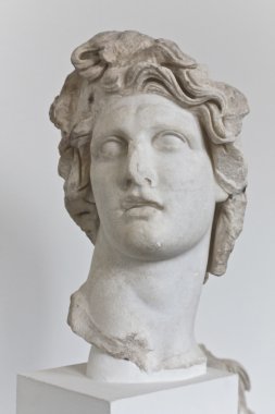 apollo Yunan güneş tanrısı heykeli