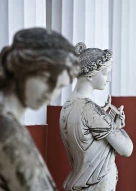 achilleion Sarayı'nda Yunanistan'ın Korfu Adası