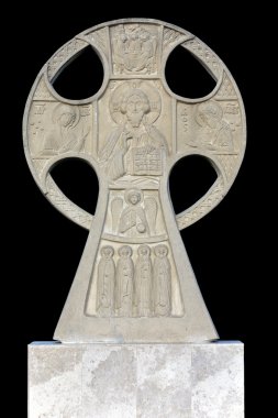 Celtic (or Templars) cross clipart