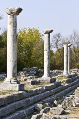 arkeolojik filipois alanda Yunanistan