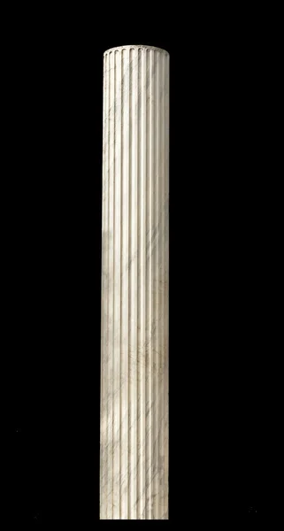 Изолированный греческий столб — стоковое фото