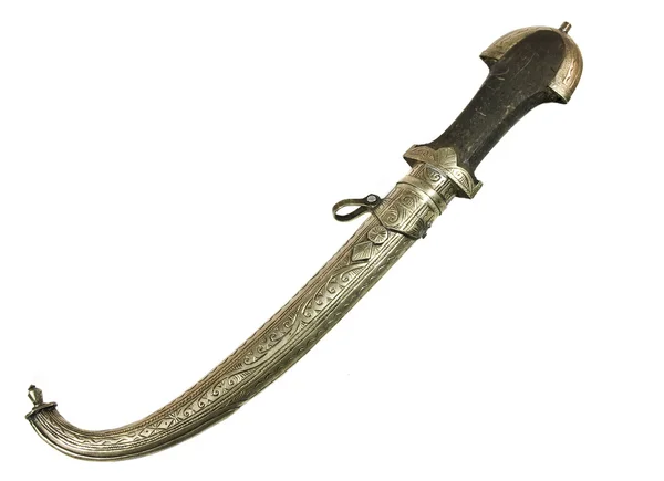 Arabian traditional ancient dagger — Stock Photo, Image