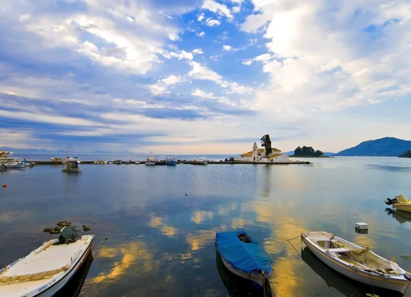 Isla de Corfú en Grecia — Foto de Stock