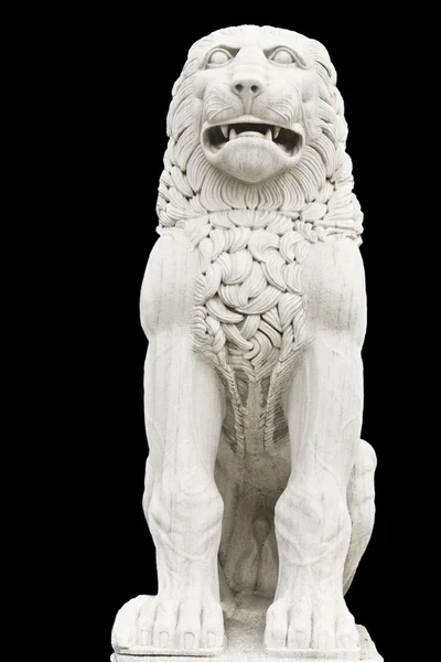 Estátua da era clássica grega mostrando um leão — Fotografia de Stock