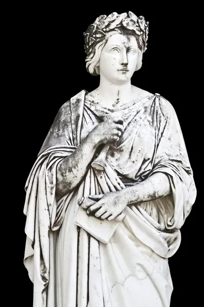 Estátua grega antiga mostrando um filósofo clássico — Fotografia de Stock