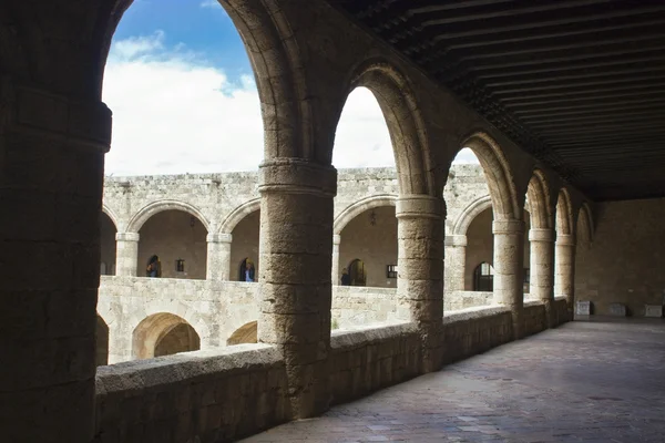 Archeologické muzeum na ostrově Rhodos v Řecku — Stock fotografie