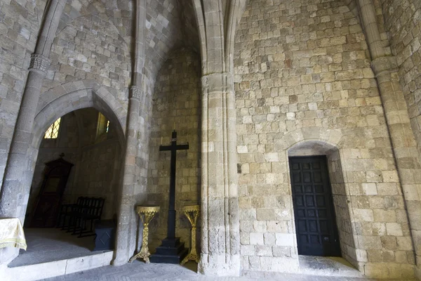 Monastero di Filerimos sull'isola di Rodi in Grecia — Foto Stock