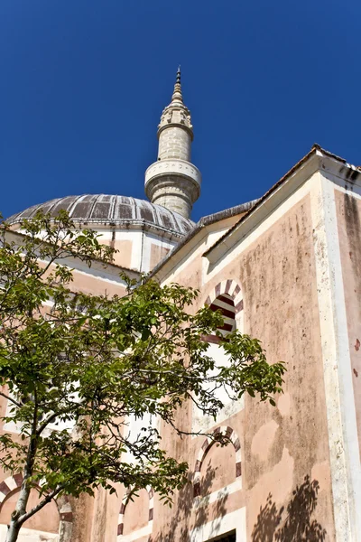 Moskén av suleimaniye på Rhodos, Grekland — Stockfoto