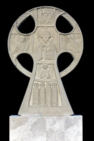 Celtic (or Templars) cross — Stock Photo, Image