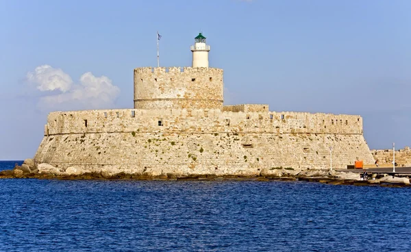 Rhodos-Insel in Griechenland, die Festung — Stockfoto