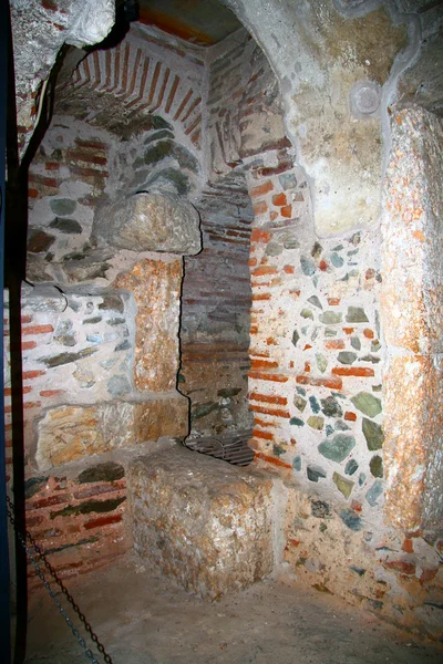 Catacombs of saint Dimitrios at Thessaloniki, Greece — Stock Photo, Image