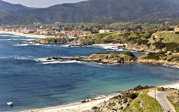 Sarti resort dorf bei chalkidiki in griechenland — Stockfoto