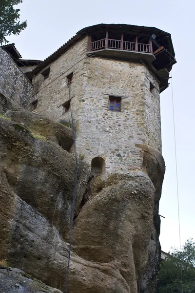 Klasztor w Meteory w pobliżu kalambaka w Grecji — Zdjęcie stockowe