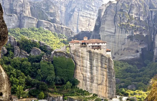 Krajina meteora atkalampaka v Řecku — Stock fotografie