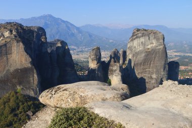 Meteora zirveleri, kalambaka, Yunanistan