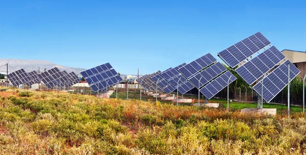 Unidades de energía solar — Foto de Stock