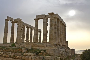 cape sounio Yunanistan, poseidon Tapınağı