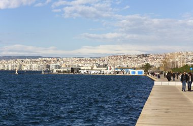 liman bölgesinde Yunanistan Selanik şehir