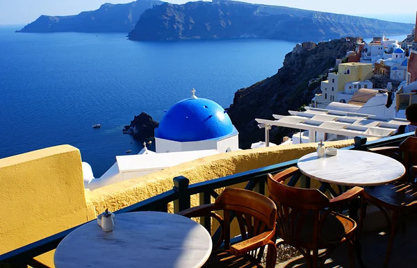 Santorini isla en Grecia — Foto de Stock