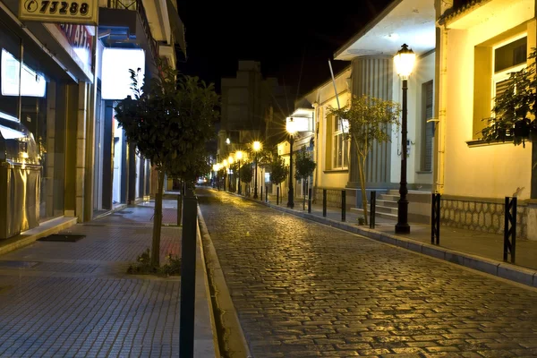 Staré kamenné ulice Komotíni v Řecku — Stock fotografie