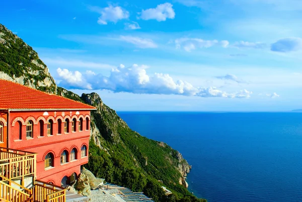 Monasterio en Mt. Athos en Grecia — Foto de Stock