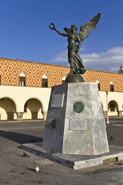 Siegesstatue auf Rhodos-Insel in Griechenland — Stockfoto