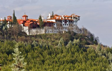 KOUFALIA şehir Yunanistan Manastırı