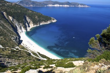mirtos plaj kefalonia Adası Yunanistan