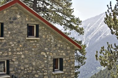 agapitos Dağı olympus Yunanistan, sığınağı
