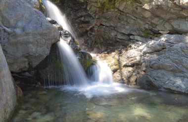 nehir samothraki Adası Yunanistan 'fonias'