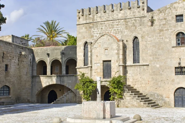 Medeltida staden av Rhodos i Grekland — Stockfoto