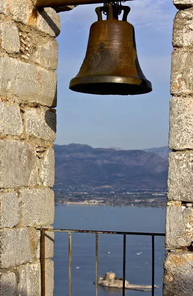Nafplio stad op de Peloponnesos, Zuid-Griekenland — Stockfoto