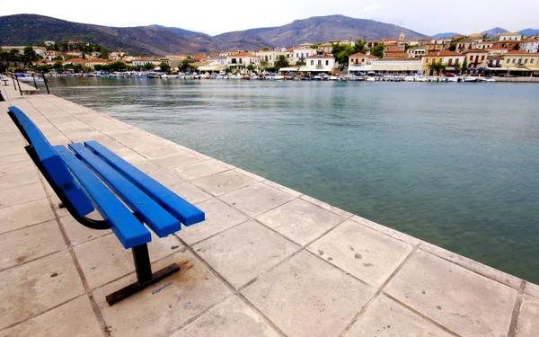 Scenic fishing village of Galaxidi in Greece — Stock Photo, Image