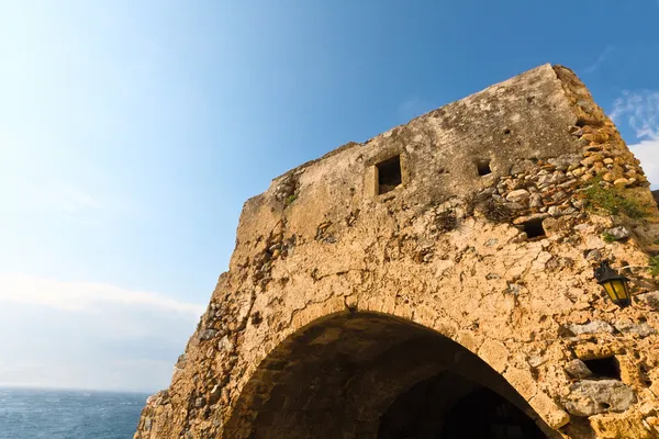 Monemvasia średniowiecznej wiosce w Grecji — Zdjęcie stockowe