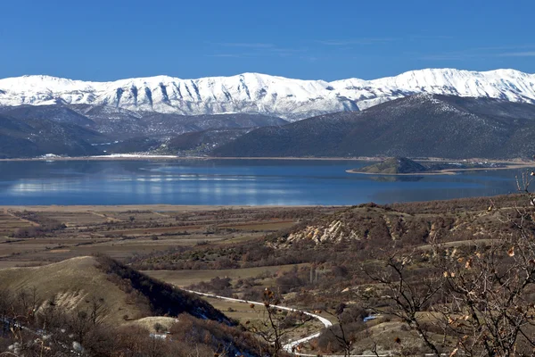 Prespes lago a nord della Grecia — Foto Stock