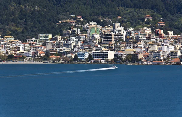 Porto di Igoumenitsa in Grecia — Foto Stock