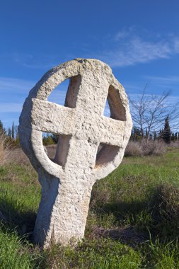 Avrupa'da Kelt haç ile Ortaçağ mezarlık